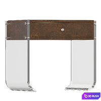 Berkley Home Garze Nightstand 3D Model Vray, Corona