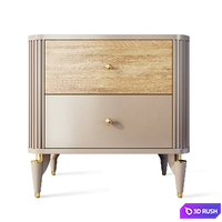 Chest of drawers and bedside table Art Deco Sanvito. Nightstand, sideboard Bellona 3D Model Vray, Corona