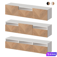 TV stand Ikea BESTÅ BESTÅ HEDEVIKEN HEDEVIKEN 3D Model Vray, Corona