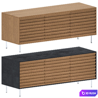 Modus Stripey Storage 3D Model Vray