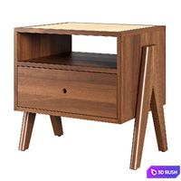 EICHHOLTZ bedside table LATOUR 3D Model Vray, Corona