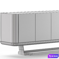 Longhi Concord Sideboard 01 3D Model Vray, Corona