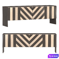 Her sideboard 3D Model Corona