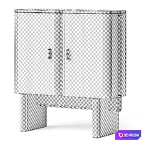 Marcin Rusak Flora Perma Cabinet 3D Model Vray, Corona