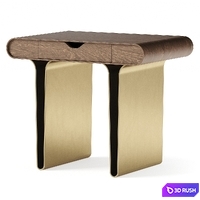 Paolo Castelli Selima Bedside Table 3D Model Vray, Corona
