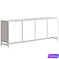 Stormy Sideboard 3D Model Vray
