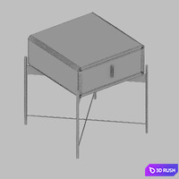 Dresser Modnodesign color set 3D Model Corona
