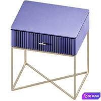 Bedside table Badiko 3D Model Corona