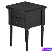 Bedside table "Blues" 3D Model Corona