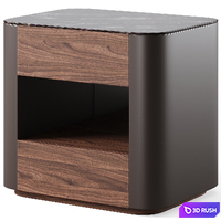 Bedside table Volare by Cosmo 3D Model Vray, Corona