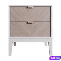 Ellipse Fjord nightstand 3D Model Corona