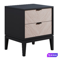 Ellipse Fjord nightstand 3D Model Corona