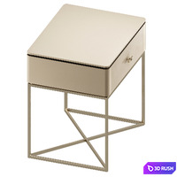 Bedside table Badiko 3D Model Corona