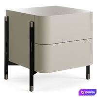 Laskasas Rosie 2022.1 Bedside Table 3D Model Vray, Corona