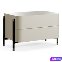 Laskasas Rosie 2022.1 Bedside Table 3D Model Vray, Corona