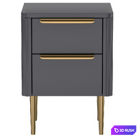 Nightstand Bedside Table Ebro 3D Model Corona
