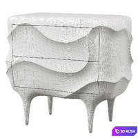 Calebwoodardfurniture Maelstrom nightstand 3D Model Corona
