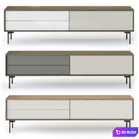 Borge nightstand by Skdesign 3D Model Vray, Corona