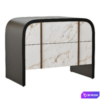 MOIRA END TABLE 3D Model Corona