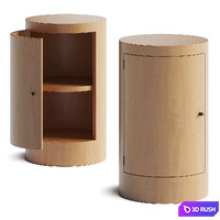Master Studio for Lemon Constant Bedside Table 3D Model Vray, Corona