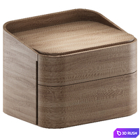 Bedside table Babila 3D Model Corona