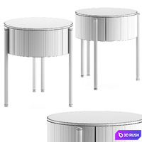MAYFAIR | Bedside table by Capital Collection 3D Model Corona
