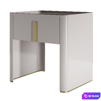 Bedside tables Corner Design Xande 3D Model Corona