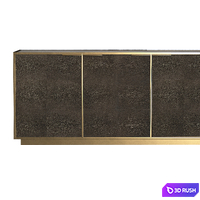 SAUNDERSON SHAGREEN PANEL 4-DOOR SIDEBOARD 3D Model Vray, Corona