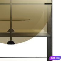 Gallotti Radice Credence Soda 2023.1 3D Model Vray, Corona