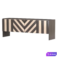 Her sideboard 3D Model Corona