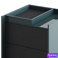 Pianca Kyoto Night table 3D Model Corona