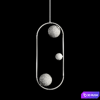 Lampatron HOOP LUX pendant lamp 3D Model Corona