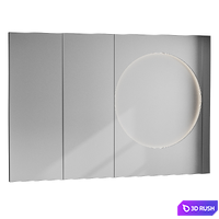 Wall panel 3 3D Model Corona