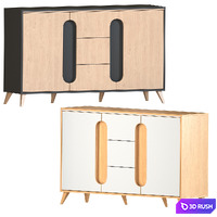 Cabinet 2 NOVA 3D Model Corona