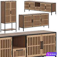 VICAL Gaffney Furniture 3D Model Vray, Corona