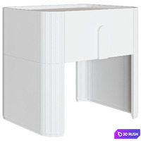 Bedside table Centro 3D Model Corona