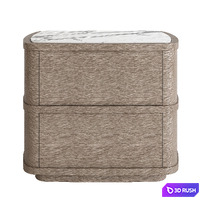 Bedside table Eichholtz - Cabana 3D Model Corona
