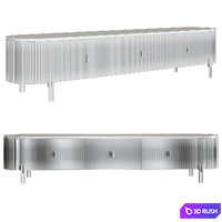 TV bench Battipaglia Slate 3D Model Corona