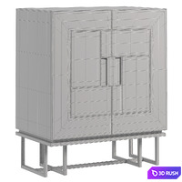 Piemont Cabinet By Frato Collection 3D Model Corona