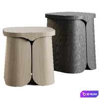 Collection Particulière MIO Side Table 3D Model Vray, Corona