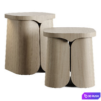 Collection Particulière MIO Side Table 3D Model Vray, Corona
