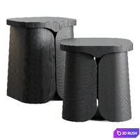 Collection Particulière MIO Side Table 3D Model Vray, Corona
