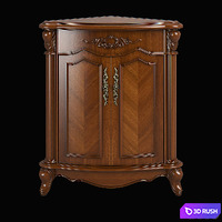 2650100_230_1_Carpenter_Small_Low_corner_cabinet_520x520x852 3D Model Vray
