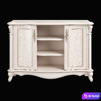 2512300_230_Carpenter_Small_TV_cabinet_1180x380x800 3D Model Vray