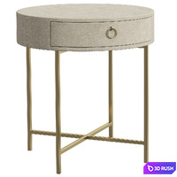 Bedside cabinet AIRIN 3D Model Vray, Corona