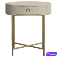 Bedside cabinet AIRIN 3D Model Vray, Corona