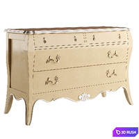 Chest of drawers Stella del Mobile Como 3D Model Vray, Corona