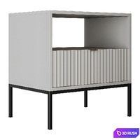 Bedside table Icilia 3D Model Corona