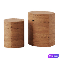 ELIE Bedside Table by Pierre Yovanovitch 3D Model Corona
