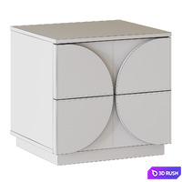 Bedside table bolle from DIVE HOME 3D Model Corona